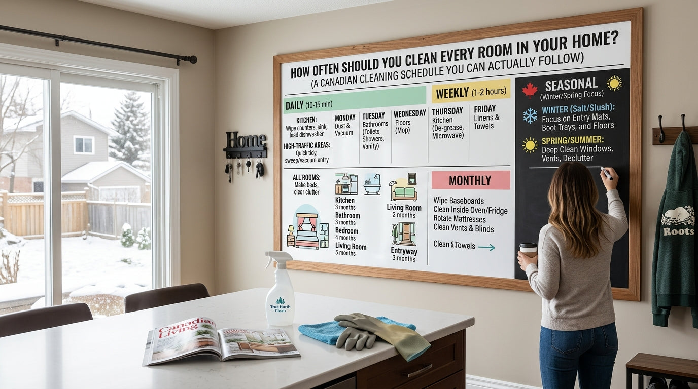 Cleaning TO DO List on board