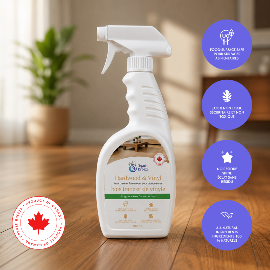 Hardwood and Vinylfloor Cleaner - Royalebreeze