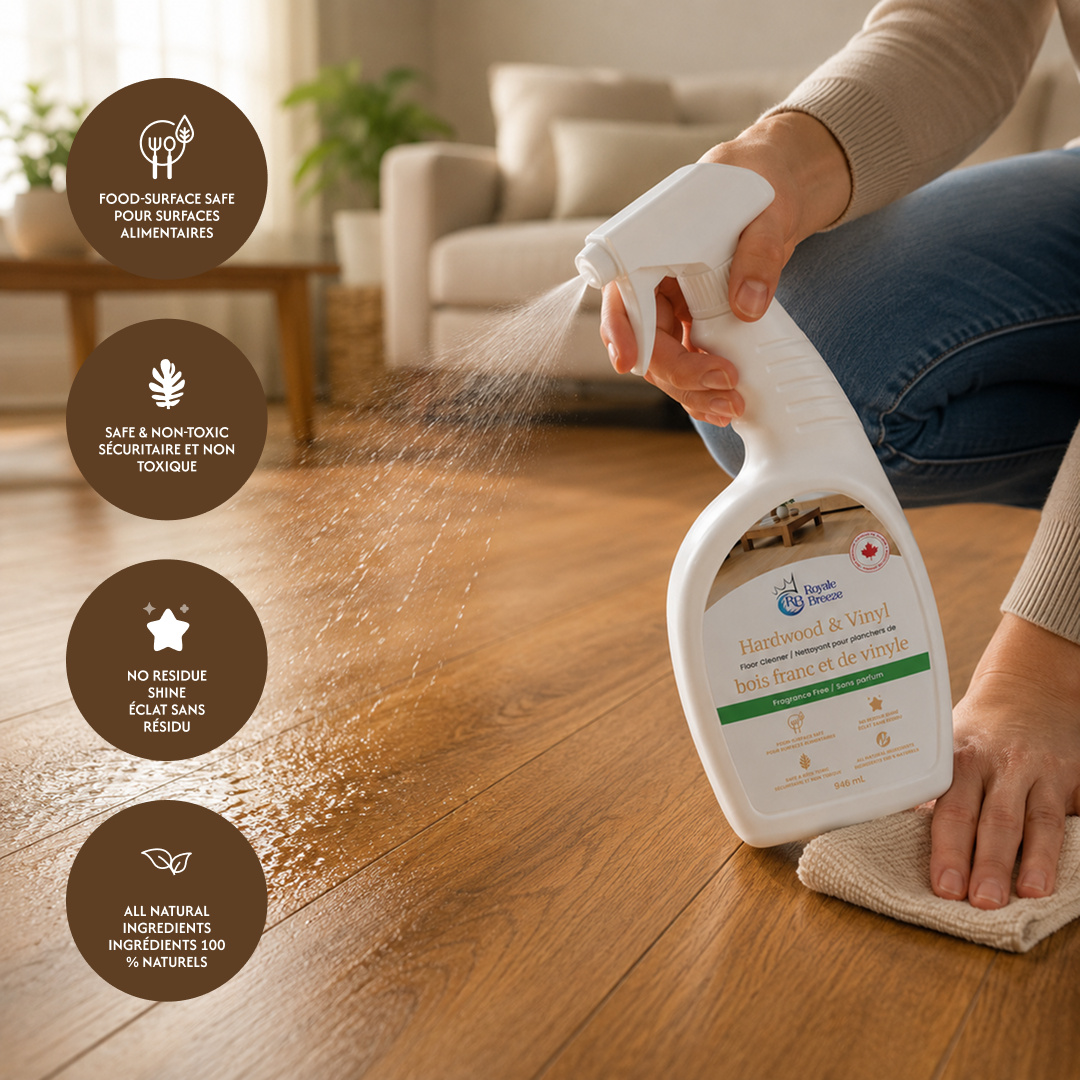 Hardwood and Vinylfloor Cleaner - Royalebreeze