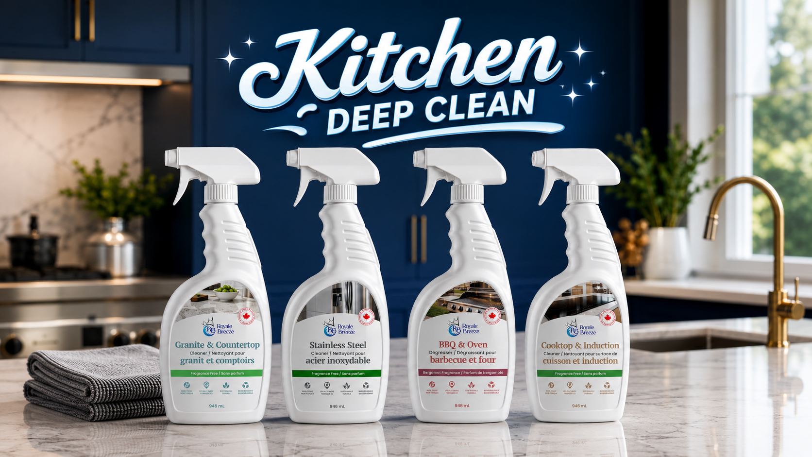 Kitchen Deep Clean Bundle - Royalebreeze